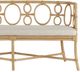 Currey & Company Tegal Finn Natural Bench-3