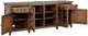 Magnussen Home® Bay Creek Toasted Nutmeg 80" Console-4