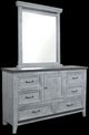 Horizon Home® Urban Rustic Gray Dresser and Mirror Set-0