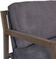 International Furniture Direct Milan Brown/Gray Upholstered Arm Chair-2