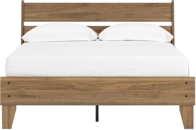 Signature Design by Ashley® Deanlow Honey Full Platform Panel Bed-1