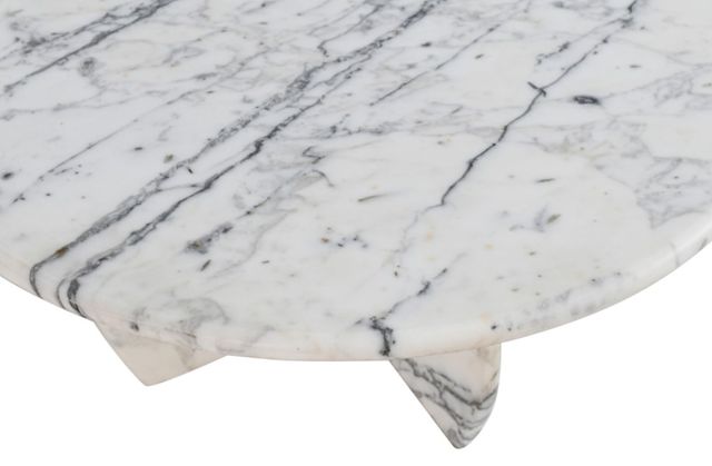 Meridian Furniture Formentera White Marble Coffee Table-2