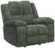 Parker House® Bronco Plush Forest Manual Rocker Recliner-0