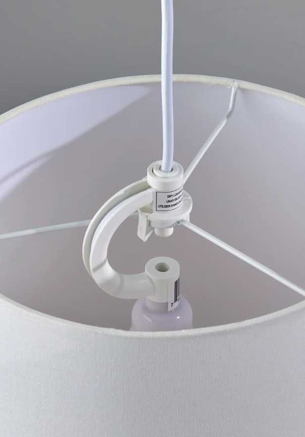 Adesso® White LRG Portable Pendant-1