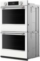 KitchenAid® 30" White Smart Double Electric Wall Oven with Assisted Cook Cycles-4