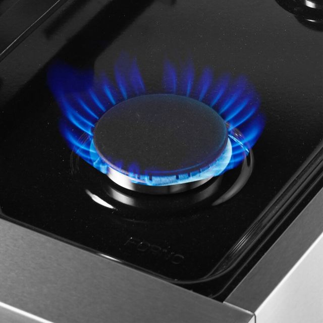 FORNO® Marco 30" Stainless Steel Pro Style Dual Fuel Range-3