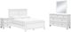 Signature Design by Ashley® Fortman 4-Piece White King Panel Bedroom Set-0