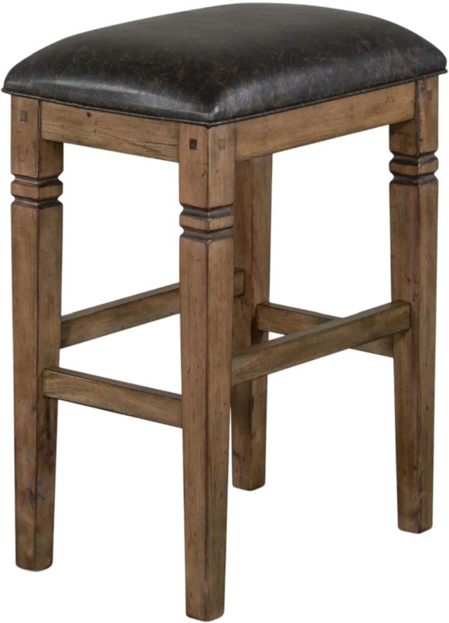 Sunny Designs™ Doe Valley Buckskin 30" Backless Bar Stool-3