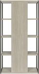 Coaster® Loomis Whitewashed Grey Bookcase-2