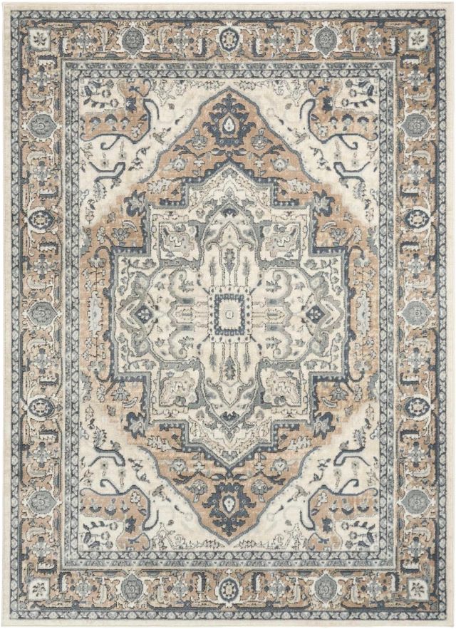Nourison Home™ Quarry Ivory Taupe 5'x7' Area Rug-0