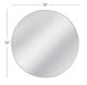 Bassett Mirror Tucker Gold Wall Mirror-2