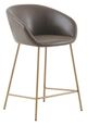 Olliix by Madison Park Isadora Brown and Gold Counter Stool-0