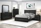 Monarch Specialties Inc. Graphite Grey Queen Panel Bed-2