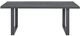 Elements International Playa Dark Gray Aluminum Outdoor Dining Table-3