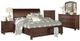 Mazin Furniture Begonia Cherry Brown King Bed-2