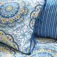 Olliix by Madison Park Blue Tangiers 6 Piece Reversible Daybed Cover Set-4