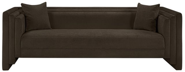 Meridian Furniture Everett Brown Sofa-1