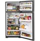 GE® 28" 17.5 Cu. Ft. Fingerprint Resistant Stainless Steel Freestanding Top-Freezer Refrigerator-2