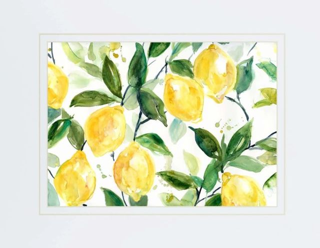 Classy Art Lemony Branches by Carol Robinson Wall Art-2