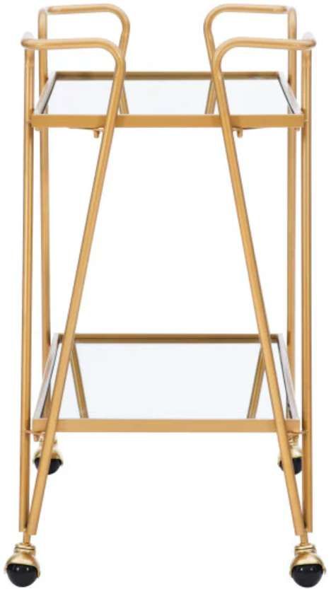 Linon Ellie Gold Bar Cart-4