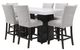 Steve Silver Co. Artemis 7-Piece Black/Gray/White Counter Height Dining Set-1