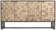 YHD Siti Medium Brown 4-Door Cabinet-2