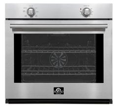 FORNO® Vomero 30" Stainless Steel Single Electric Wall Oven