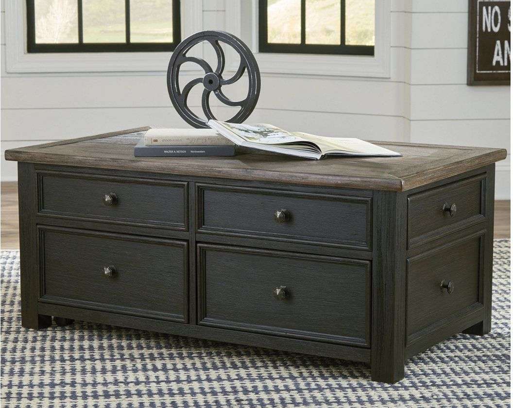 Signature Design By Ashley Tyler Creek Cocktail Table - Thumbnail 2