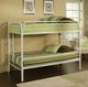 ACME Furniture Thomas White Twin Over Twin Bunk Bed-1