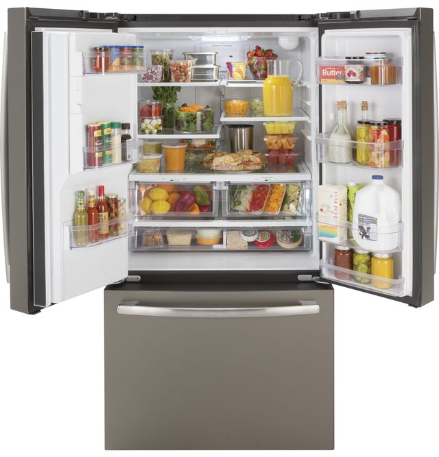GE® 25.6 Cu. Ft. Slate French Door Refrigerator-2