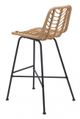 Zuo® Malaga Natural Bar Chair-4