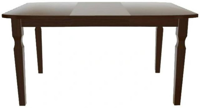 Mavin Customizable 42" x 42" Boat Extendable Dining Table with 18" Leaf-1