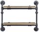ACME Furniture Brantley Oak/Sandy Black Wall Rack-1