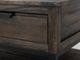 International Furniture Direct Dark Mita Stained Dark Cocktail Table-5