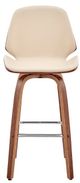 Armen Living Arabela Cream 26" Swivel Bar Stool-0