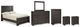 Signature Design by Ashley® Brinxton 6-Piece Charcoal Full Panel Bed with Mirrored Dresser, Chest and 2 Nightstands Set-0