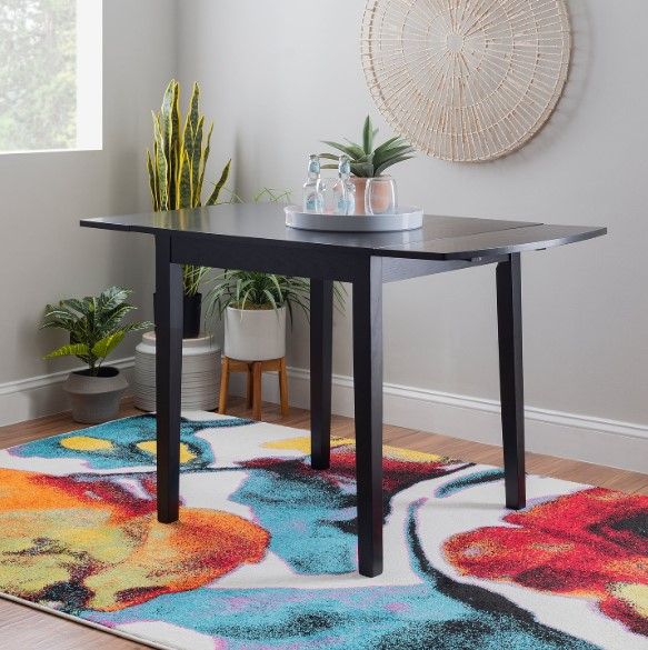 Linon Torino Black Dining Table-1