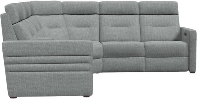 Palliser® Furniture Customizable Reece 4-Piece Power Reclining Curved Sectional-1