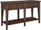Liberty Furniture Lake House Rustic Brown Oak Sofa Table-2