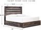 Signature Design by Ashley® Drystan Brown King 2-Drawer Storage Panel Bed-2