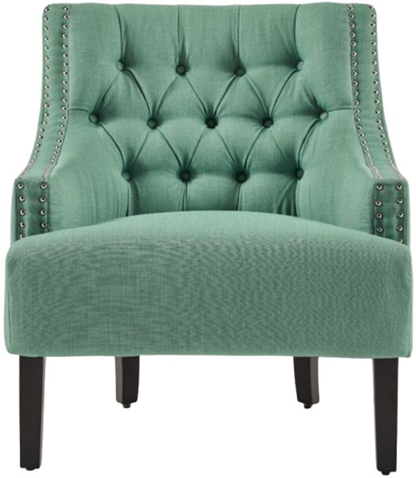 Homelegance® Charisma Teal Accent Chair-2