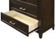 Bernards Nova II Cherry 5-Drawer Chest-1