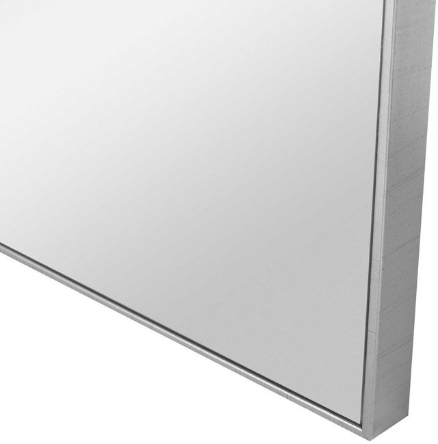 Uttermost® Alexo Brushed Silver Square Mirror-3
