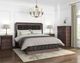 A.R.T. Furniture® Revival Napa Mahogany Queen Upholstered Panel Bed-1