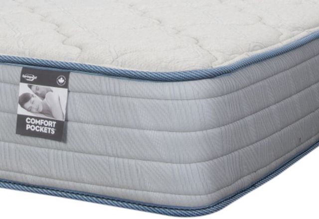 Springwall® Comfort Pockets® Armstrong 10" Wrapped Coil Firm Tight Top Queen Mattress in a Box-1