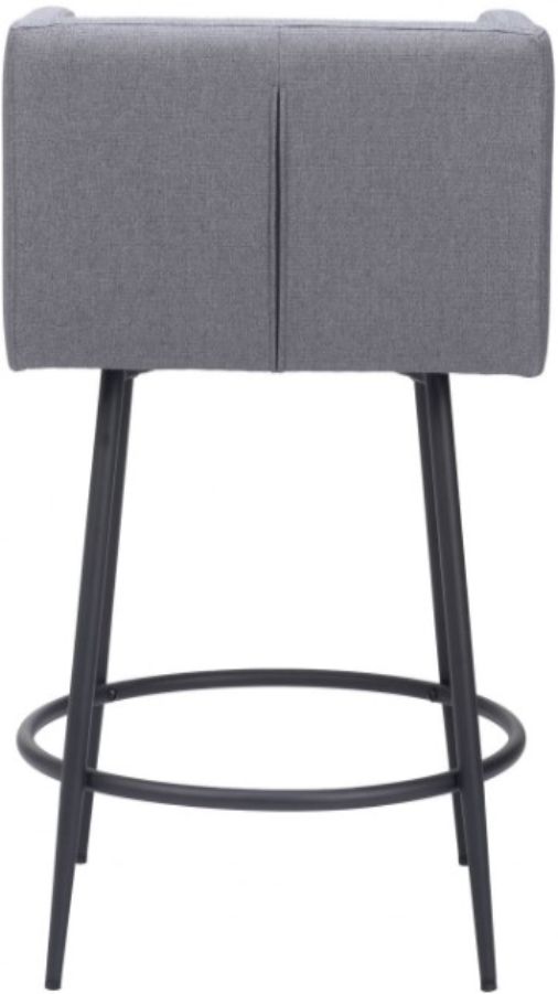 Zuo® Modern Horbat Gray Counter Stool-3