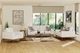 Emerald Home Heath White Loveseat-1