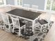 Kara Dining Set, 2 Side Chairs Free!-1