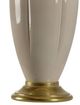 Chelsea House Dimpled Taupe Glaze/Gold Table Lamp-1