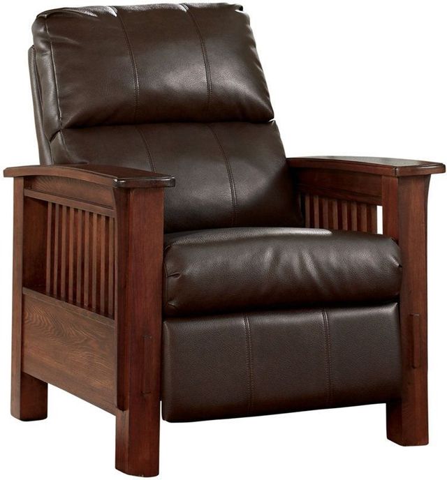 Signature Design by Ashley® Santa Fe Bark High Leg Recliner-0